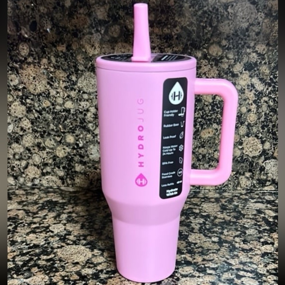 Hydro Jug Traveler -  Blush 40oz